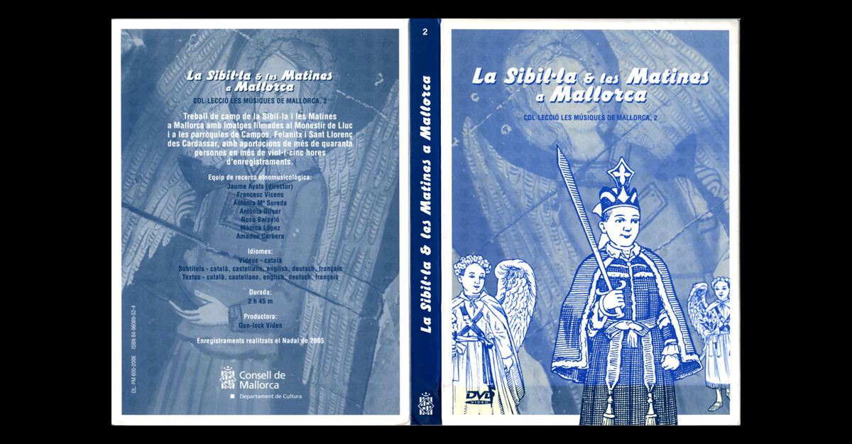 Carátula del DVD <i>La Sibil·la i les Matines a Mallorca</i> (2006)